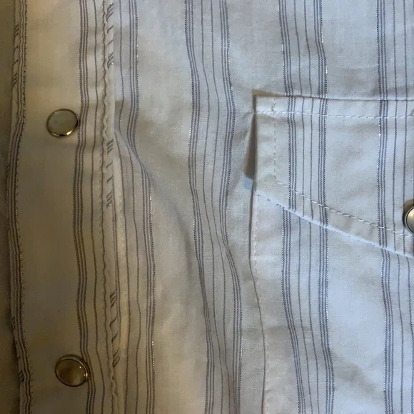 Roper Snap Buttons Long Sleeve Western Shirt, 1X - Picture 8 of 8